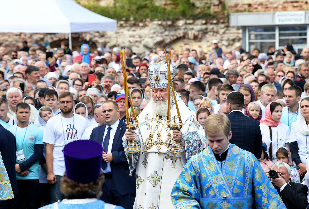 Патриарх Кирилл посетил Торжок